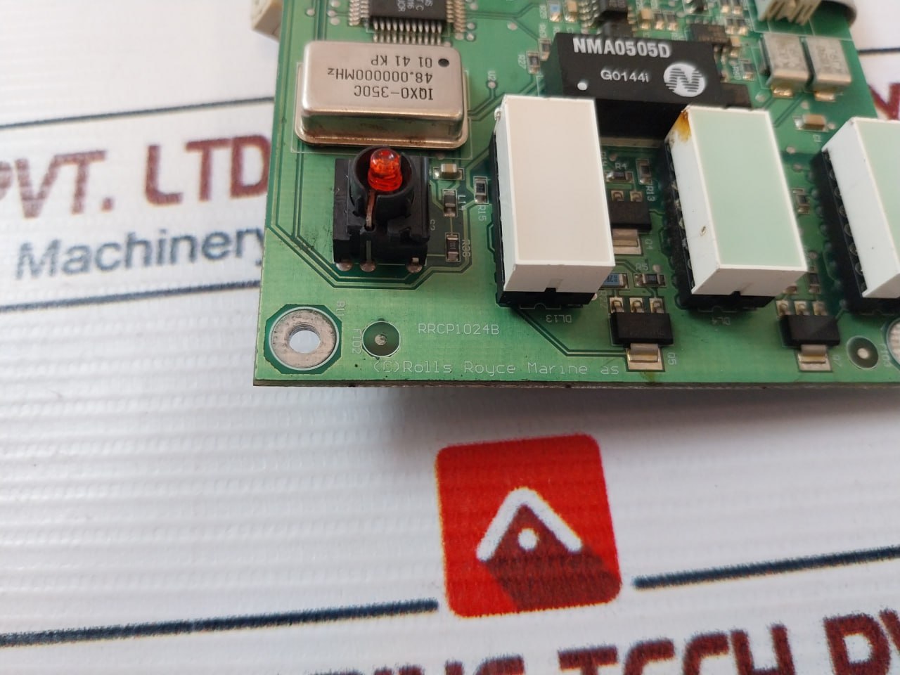 Rolls Royce Marine Ep202.11694-301 Pcb Card - Image 8