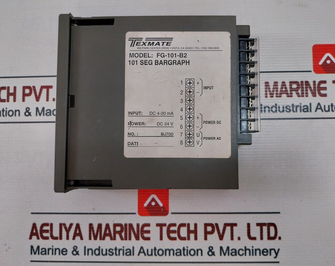 Texmate Fg-101-b2 Metermaster Subsea Accumulator Pressure - Image 6
