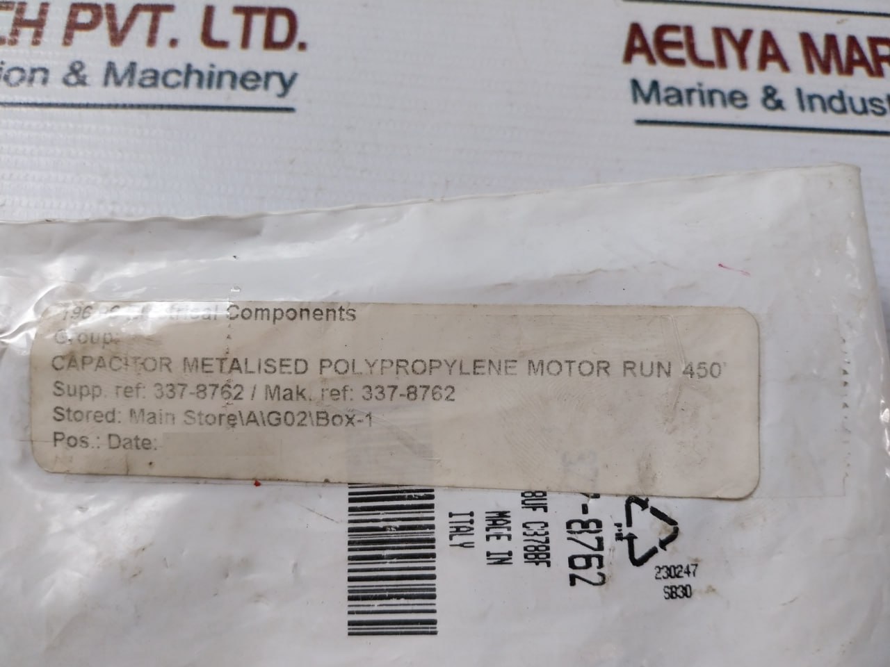 Av Arcotronics C.87.8bf3 Mkp Capacitor - Image 7