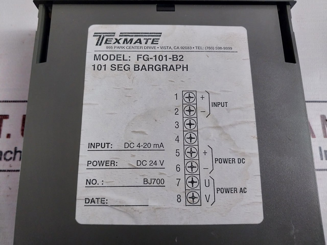 Metermaster Shaffer Tmfg101bm Accumulator Pressure - Image 6