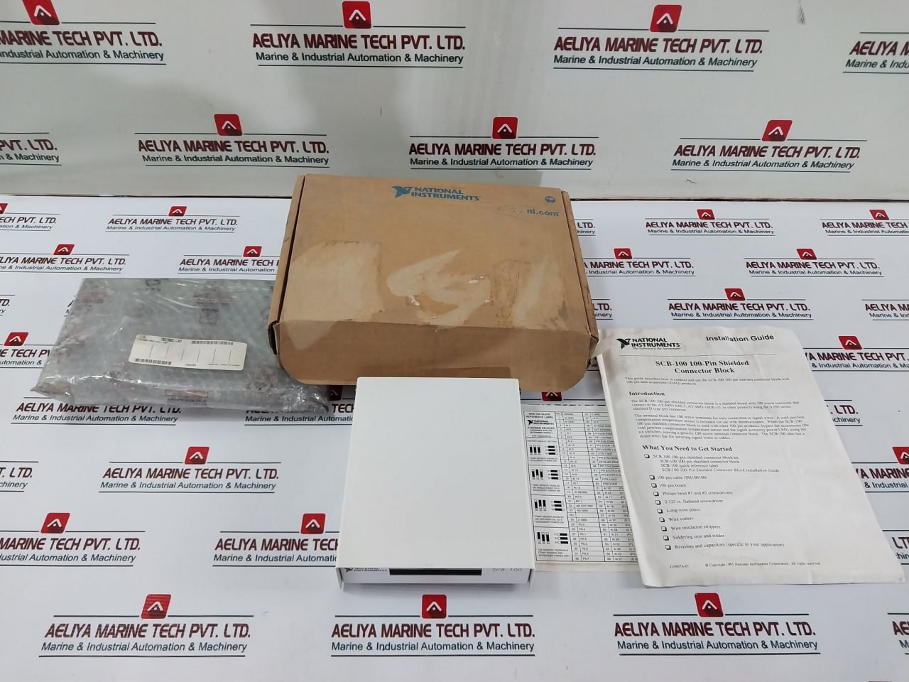 National Instruments Scb-100 Shielded Connector Block