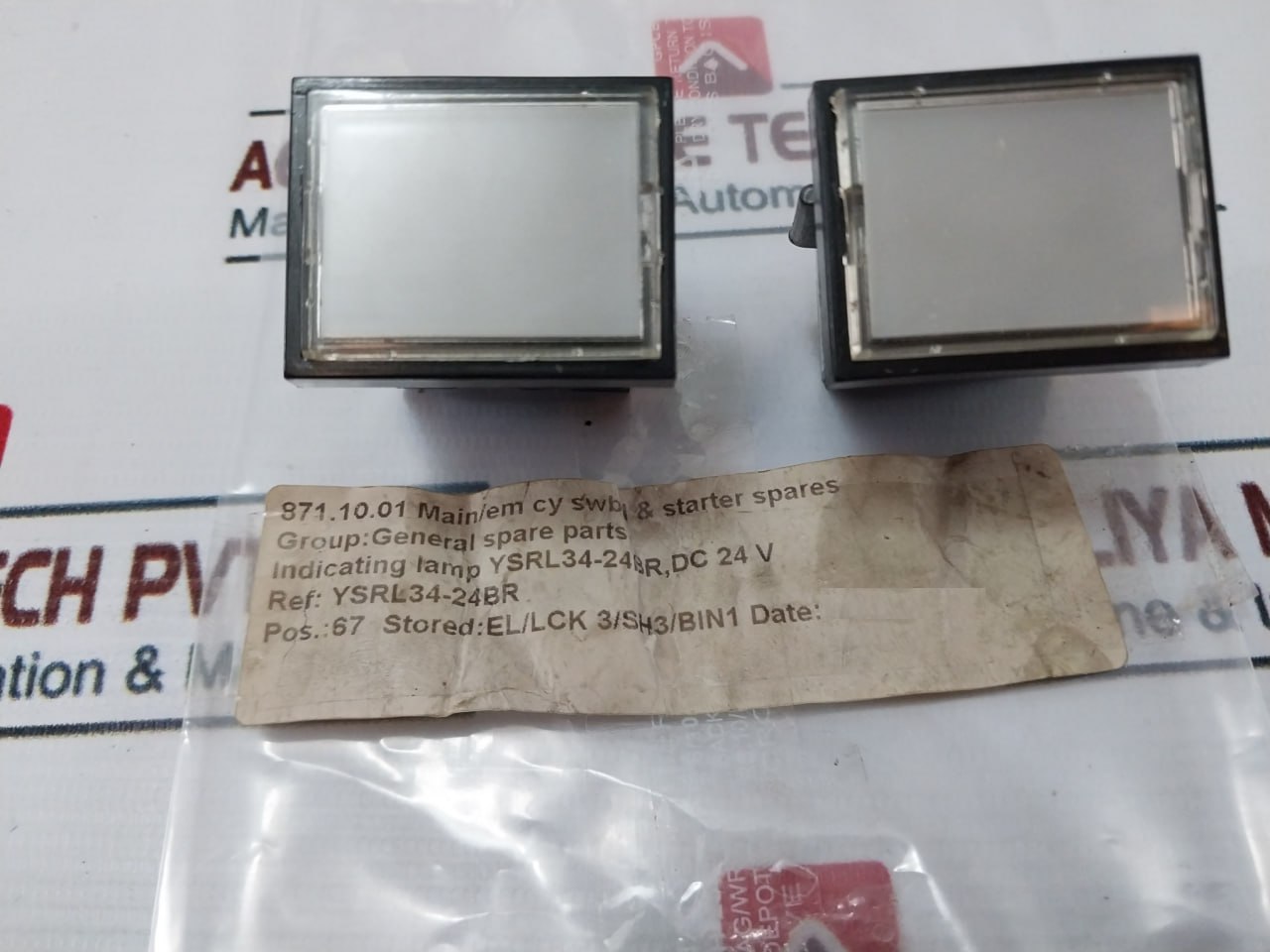 Yong Sung Ysrl 34-024b Indicating Lamp - Image 8