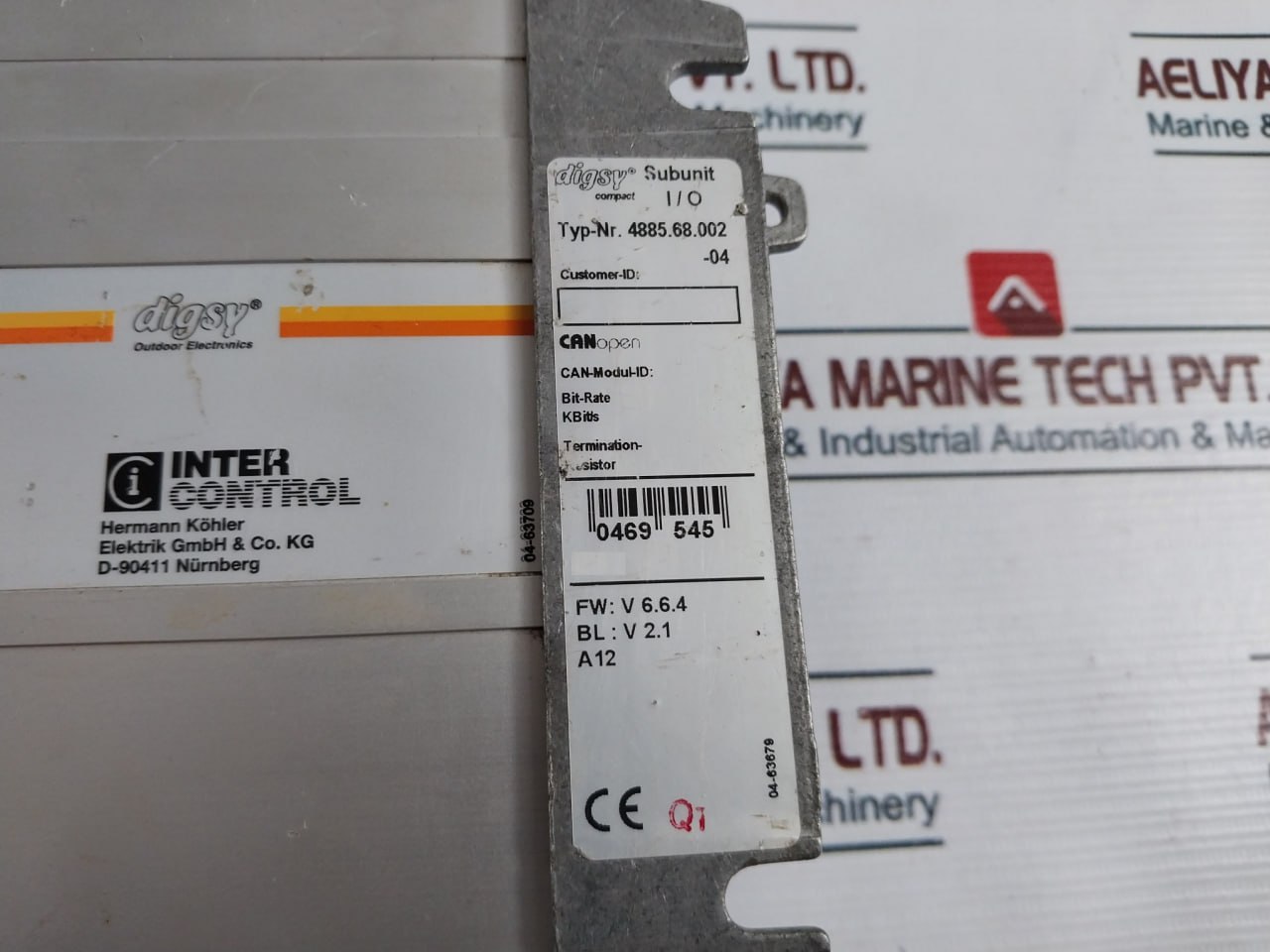 Inter Control 4885.27.105-04 Controller Unit - Image 5