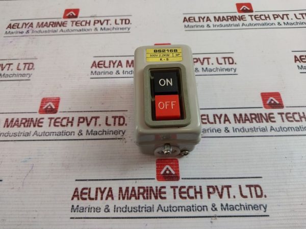 Bs216b 3p On -off Push Button Switch 500v