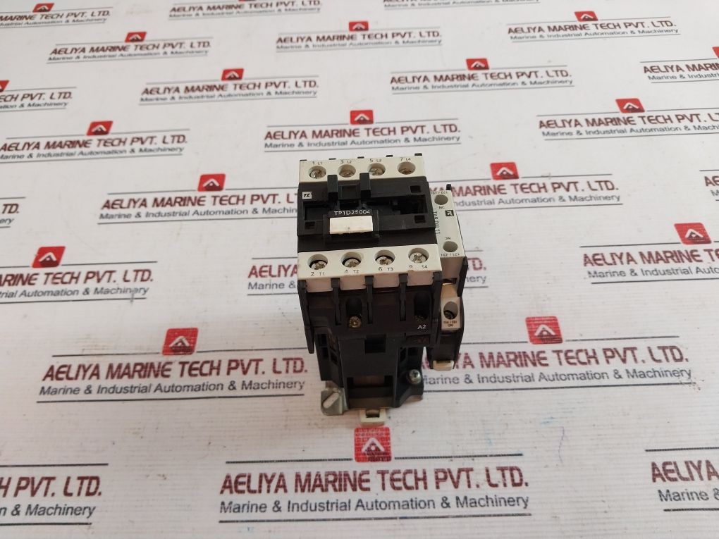 C&s Electric Tp1d25004 Contactor With Ta8-dn11 Auxiliary Contact Block ...