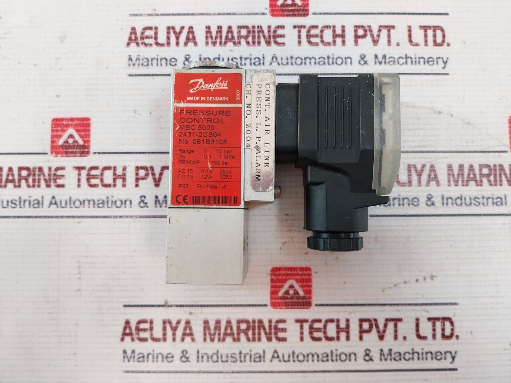 Danfoss Hirschmann Mbc 5000 2431-2cb04 Pressure Switch 1...10 Bar - Image 5