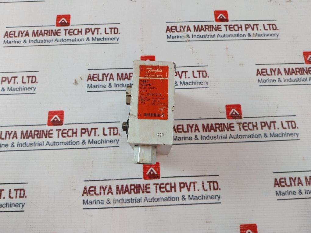 Danfoss Mbv 5000-2201 Stauff Test Valve 180 Bar - Image 5