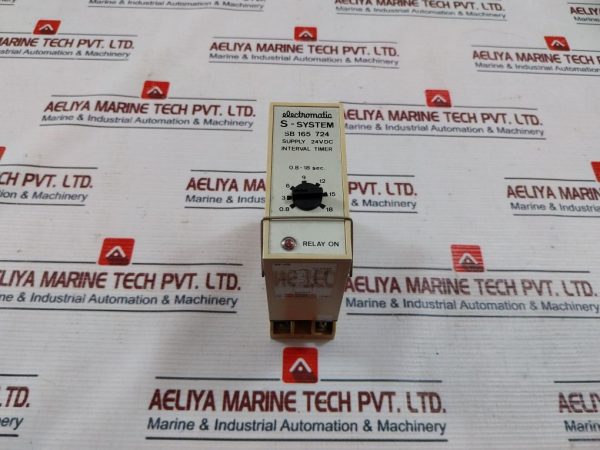 Electromatic Sb 165 724 Interval Timer 24vdc