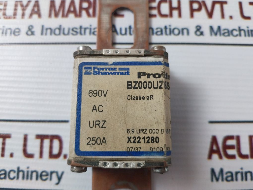 Ferraz Shawmut Bz000uz69v250 Protistor Fuse - Image 6