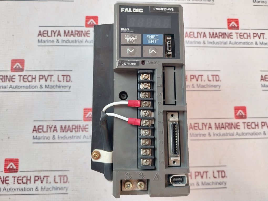 Fuji Electric Faldic Rys401s3-vvs Servo Drive 200-230v - Image 6