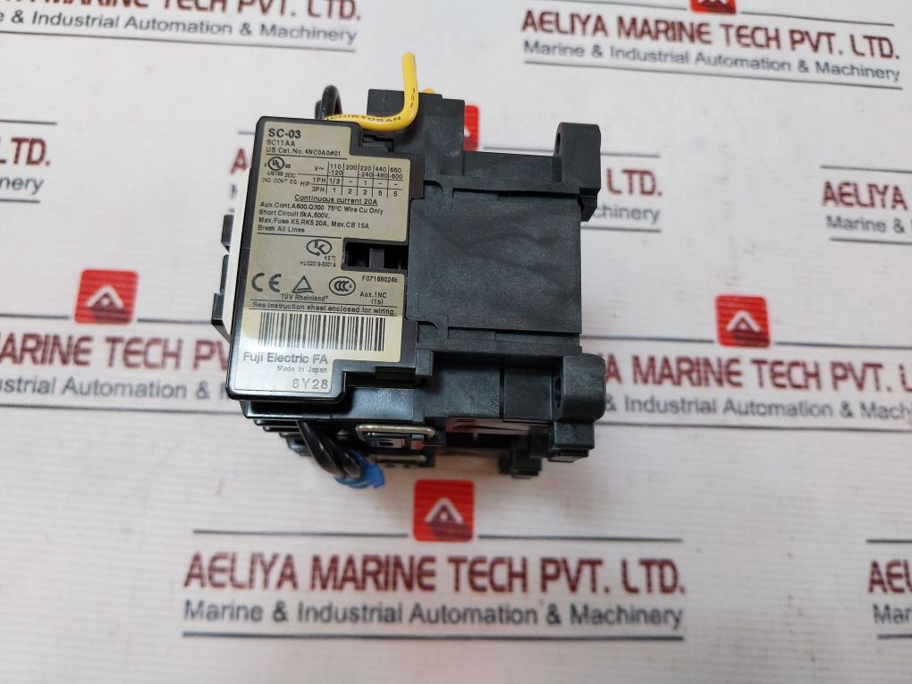 Fuji Electric Sc-03rm Reversible Magnetic Contactor - Aeliya Marine