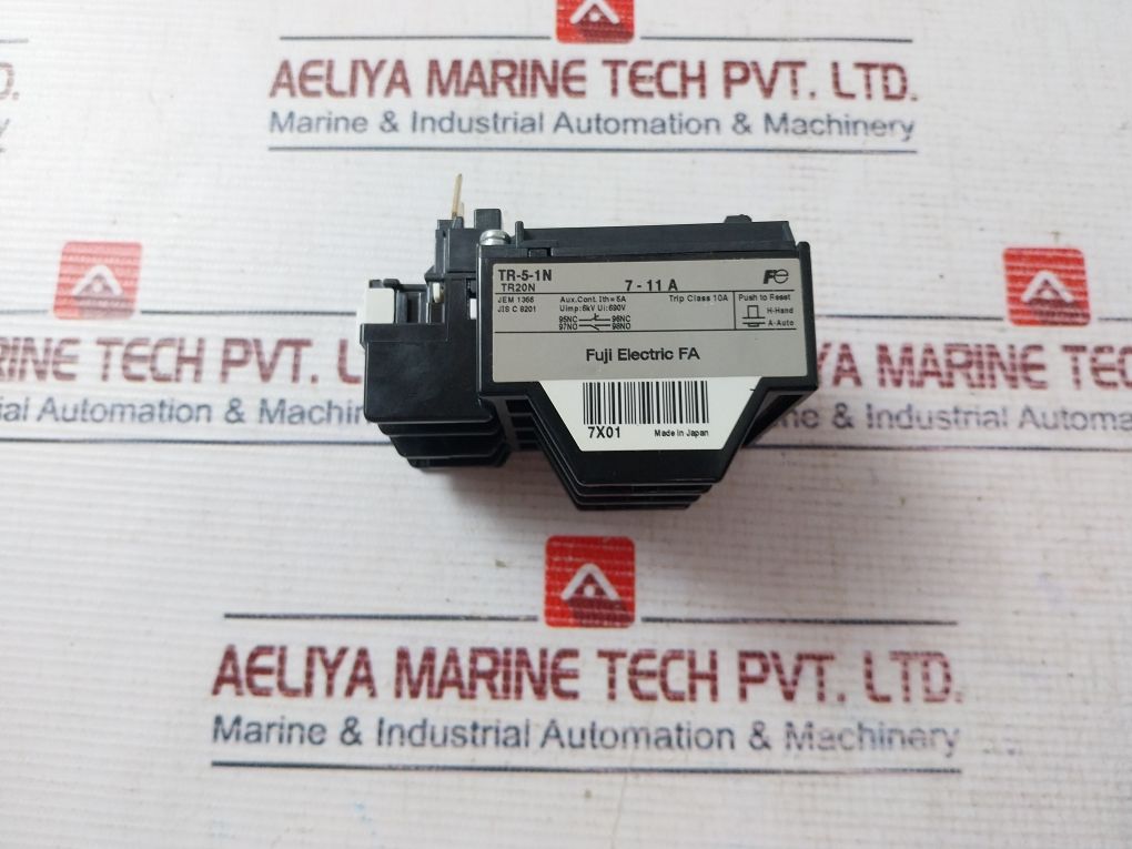 Fuji Electric Tr-5-1n Thermal Overload Relay - Image 3