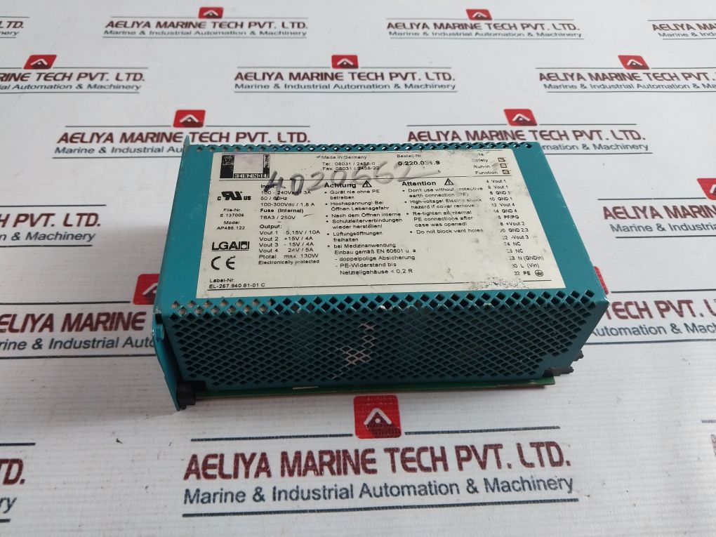 Heinzinger Ap486.122 Power Supply