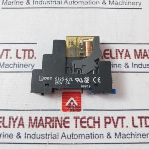 Idec Rj2s-cl-d24 Sj2s-07l Relay With Block Sj2s-07l