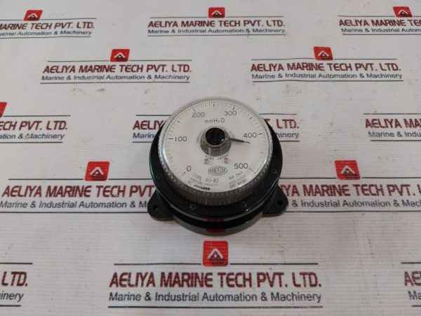 Manostar Wo-80 Differential Pressure Gauge