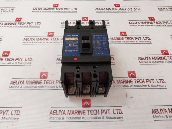 Mitsubishi Electric Nf100-sh Cifrcuit Breaker 50 Amp