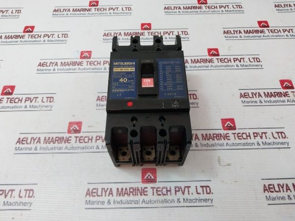 Mitsubishi Electric Nf100-sh No-fuse Circuit Breaker 40 Amp