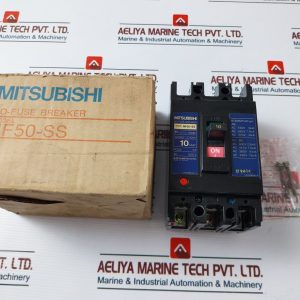 Mitsubishi Electric Nf50-ss No-fuse Circuit Breaker 10 Amp.