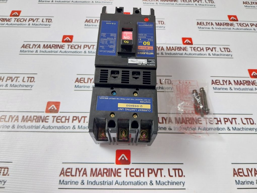 Mitsubishi Nf50-uc No-fuse Circuit Breaker 0 Amp. - Image 3