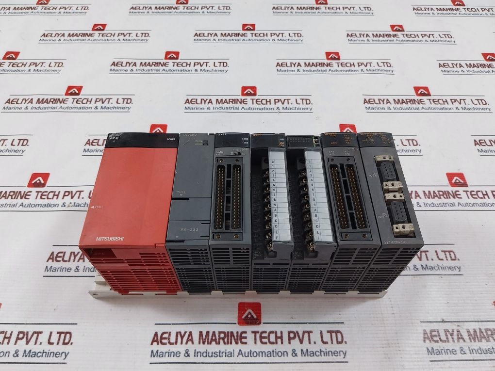 Mitsubishi Q61p-a2 Q0 0cpu Qx42 Qy10 Qd75p4 Qj71c24n-r2 Power Supply Unit