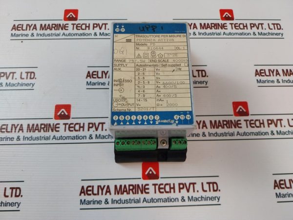 Model Pd 910444 Transducer For Active Power Measurements