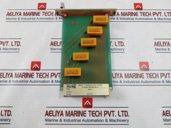 Mutec Ree 805 I Pcb Card