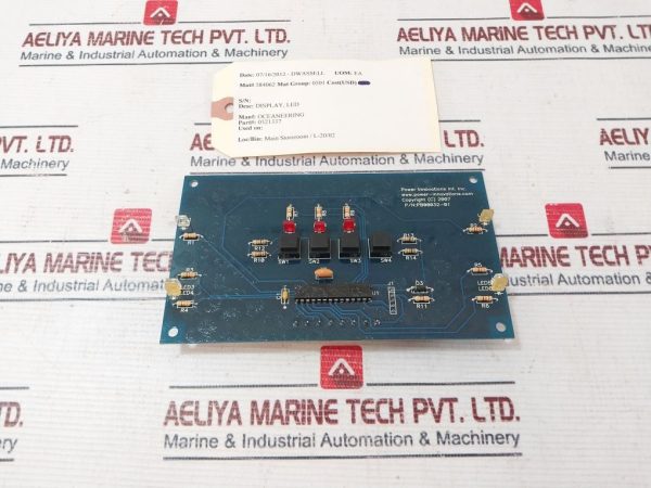 Oceaneering Power Innovations Pb00032-01 Pcb Card