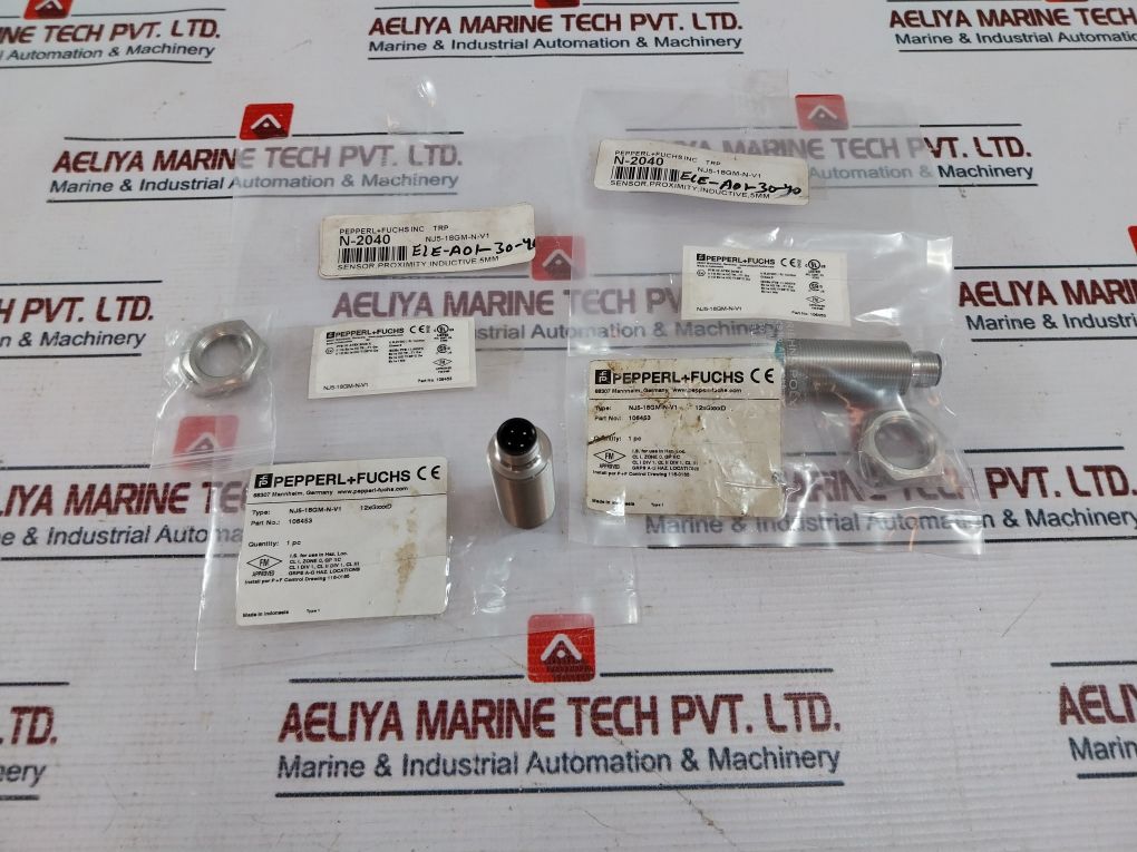 Pepperl+fuchs Nj5-18gm-n-v1 Inductive Proximity Sensor