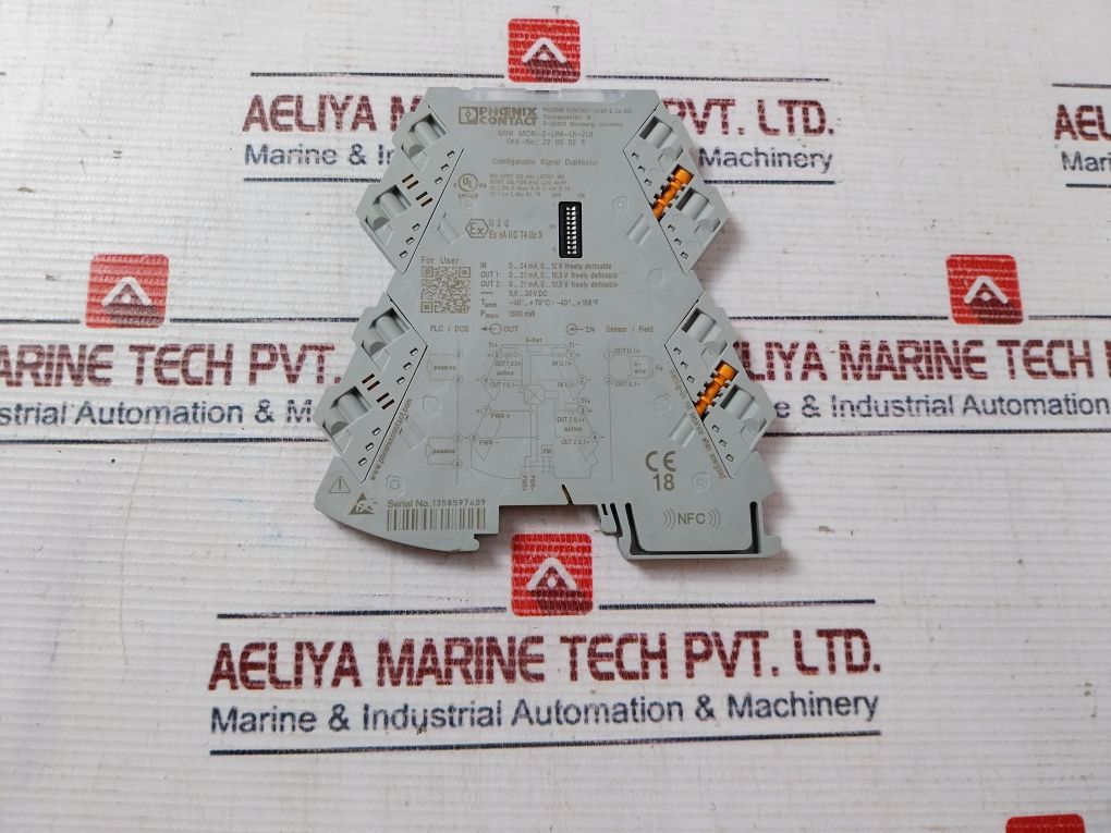 Phoenix Contact Mini Mcr-2-uni-ui-2ui Signal Conditioner 29 05 02 6 - Image 3