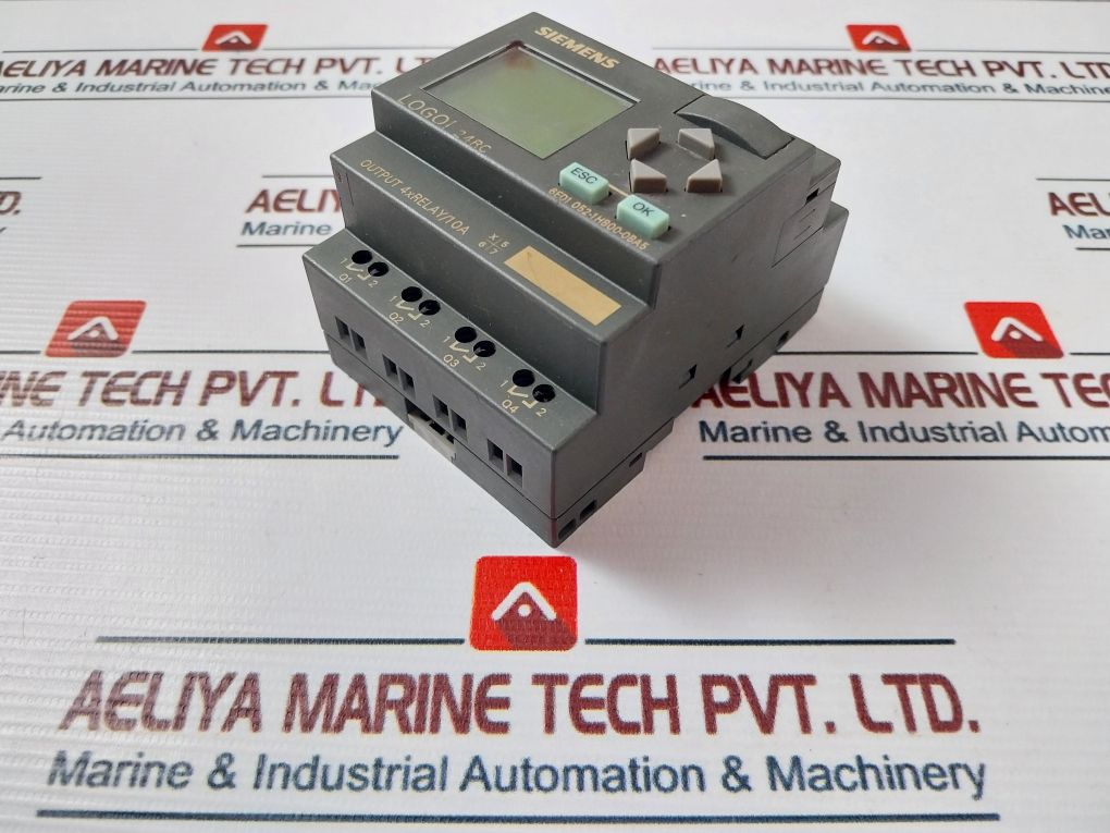 Siemens 6ed1 052-1hb00-0ba5 Logo! 24rc Plc Module - Image 3