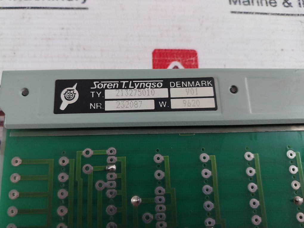 Soren T. Lyngso Diode Unit 735.012.050 Pcb Card - Image 6