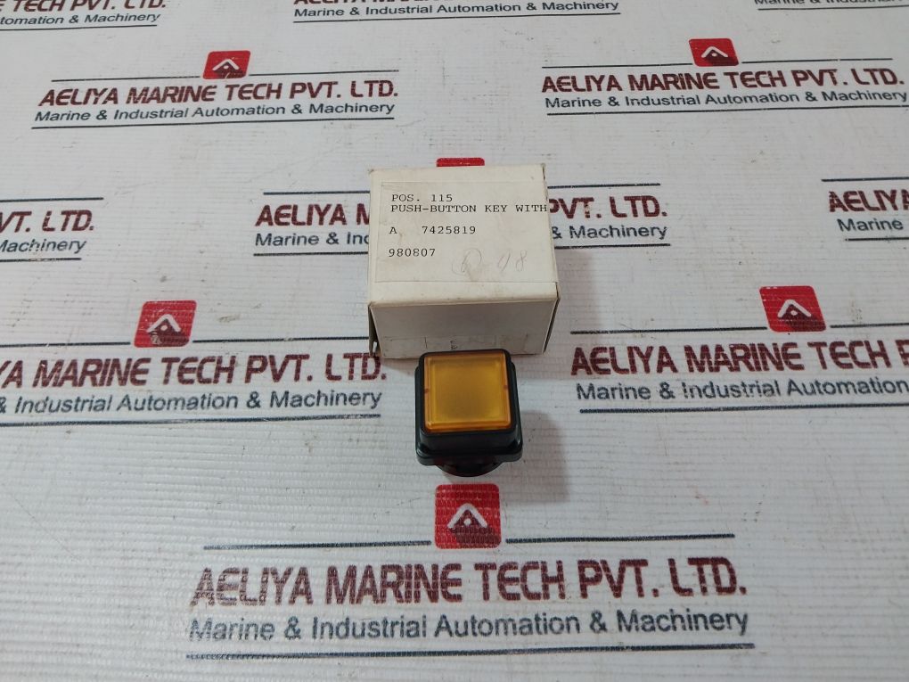 Square D D1y3y Push-button Key With Signa