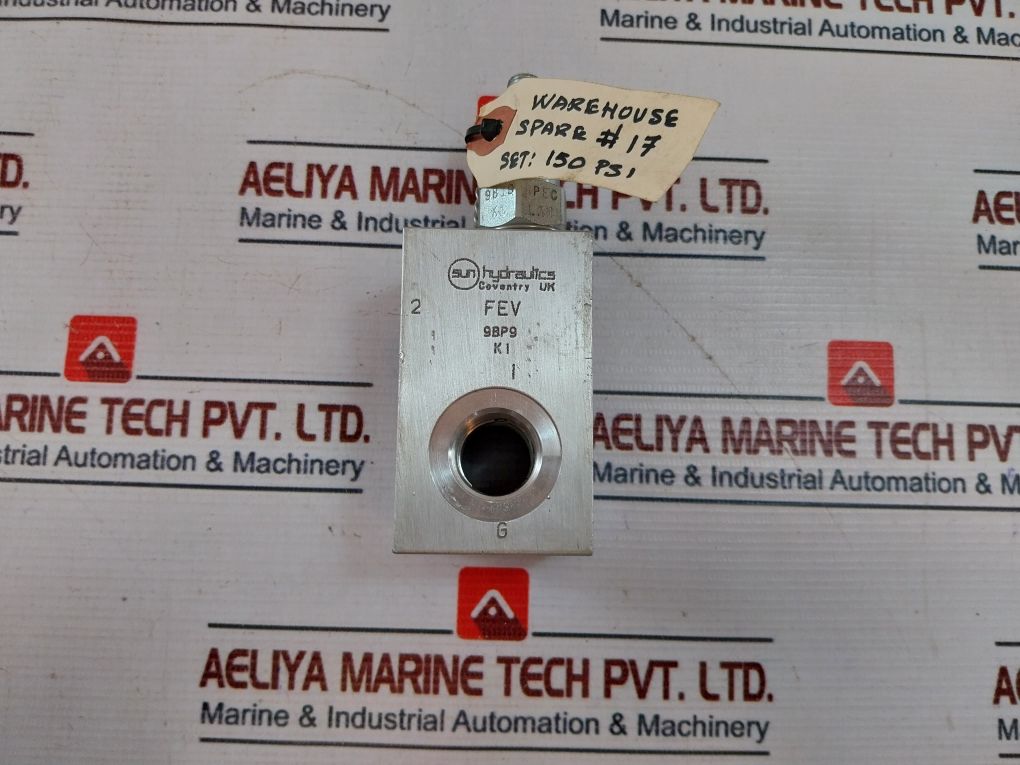 Sun Hydraulics 9bp9 Line Mount Manifold Cross Pilot Shuttle - Image 5