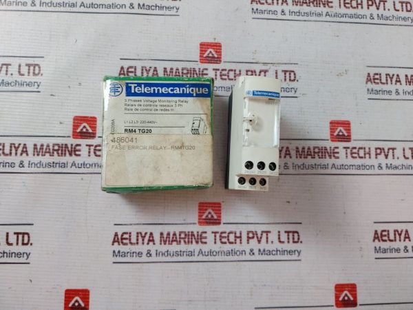 Telemecanique Rm4tg20 3 Phase Voltage Monitoring Relay