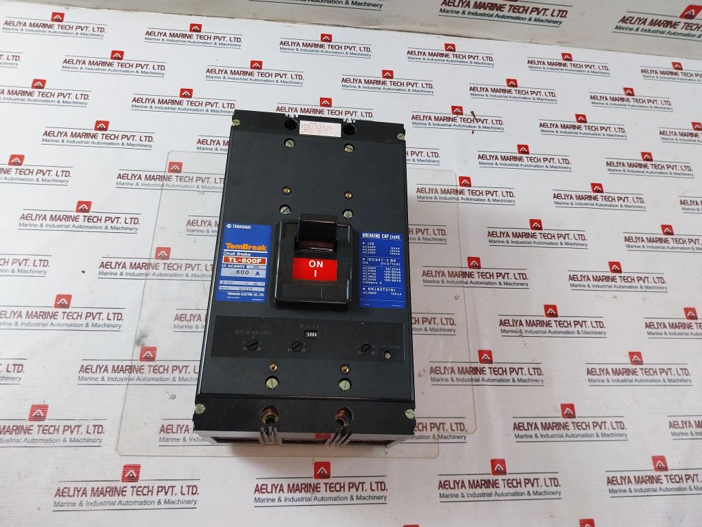 Terasaki Tl-600f 3 Pole Circuit Breaker 500a - Image 4