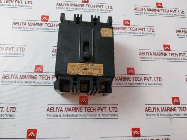 Westinghouse 70a Circuit Breaker 600vac