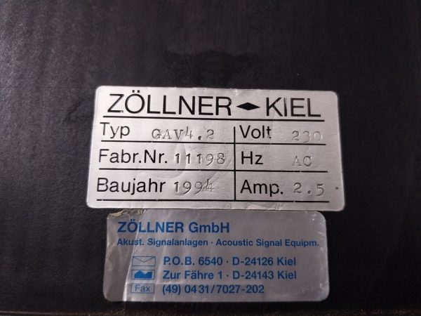 Zollner Gav4.2 General-alarm-automat
