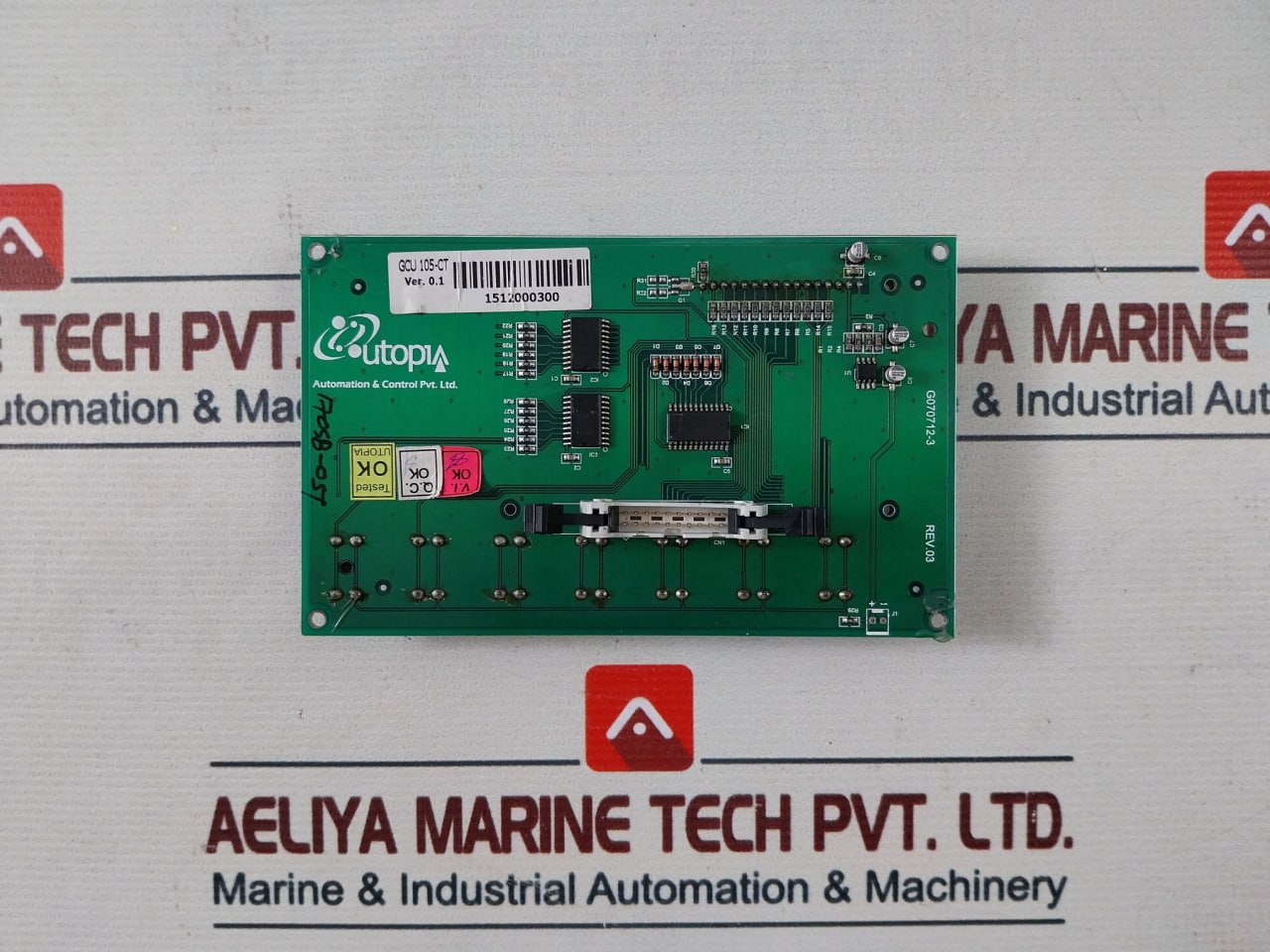 Utopia Gcu 105-ct Controller Unit Rev.03 - Image 6