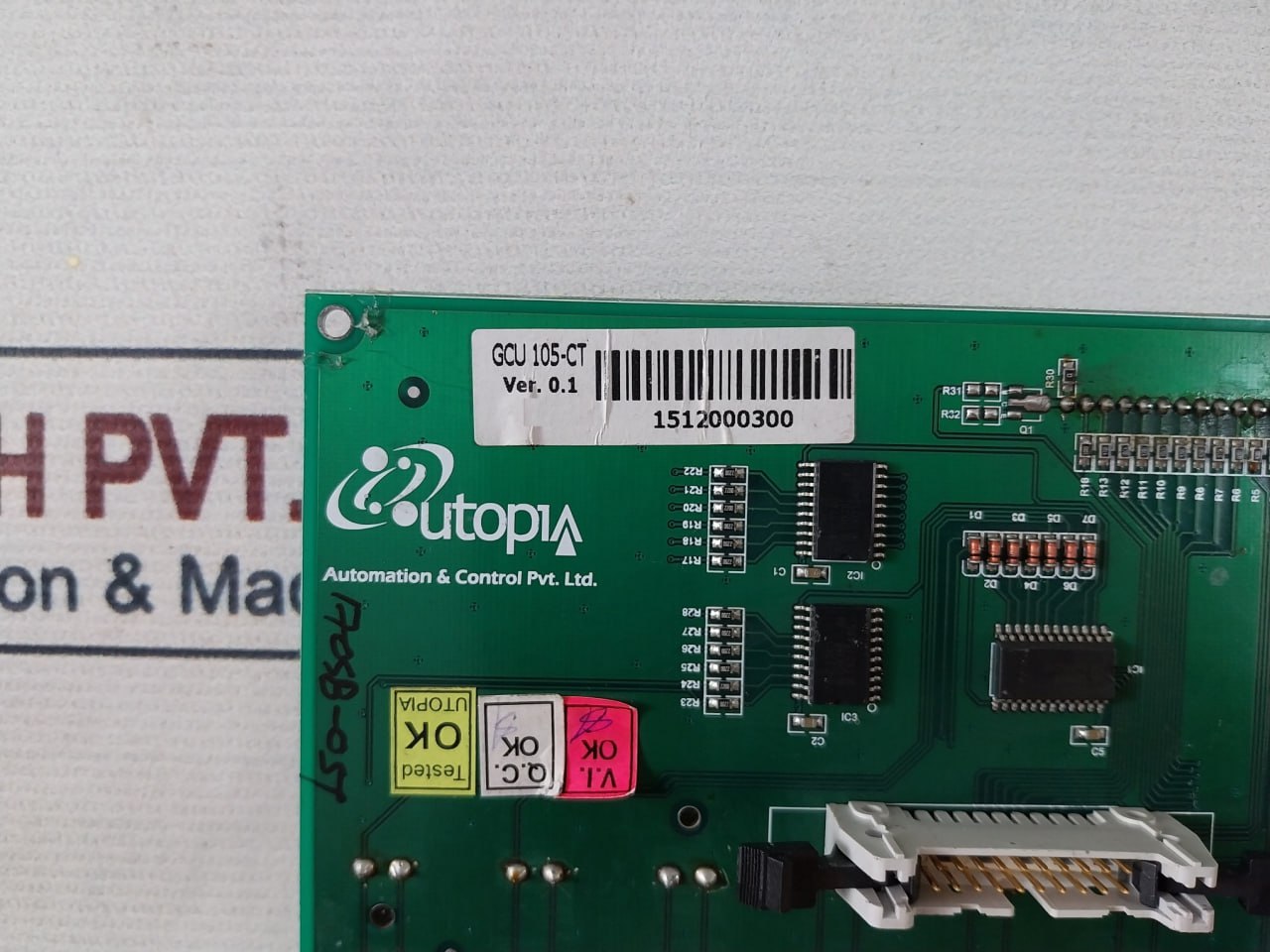 Utopia Gcu 105-ct Controller Unit Rev.03 - Image 8