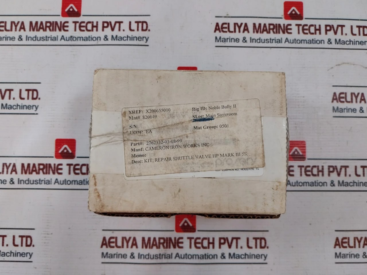 Cameron 2762332-03-08-99 Repair Shuttle Valve Kit - Image 8