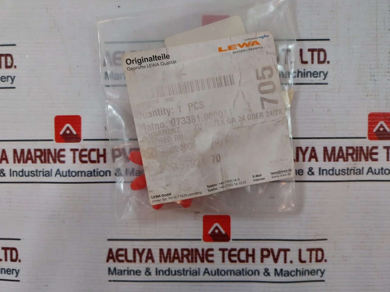 Lewa P-6267a Ball Valve Repair Kit - Image 9