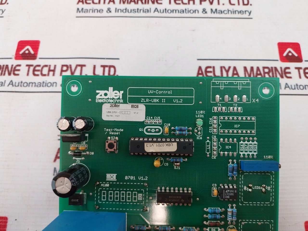 Zoller Elektrotechnik Zlr-ubk Ii V1.2 Uv-control Board - Image 9