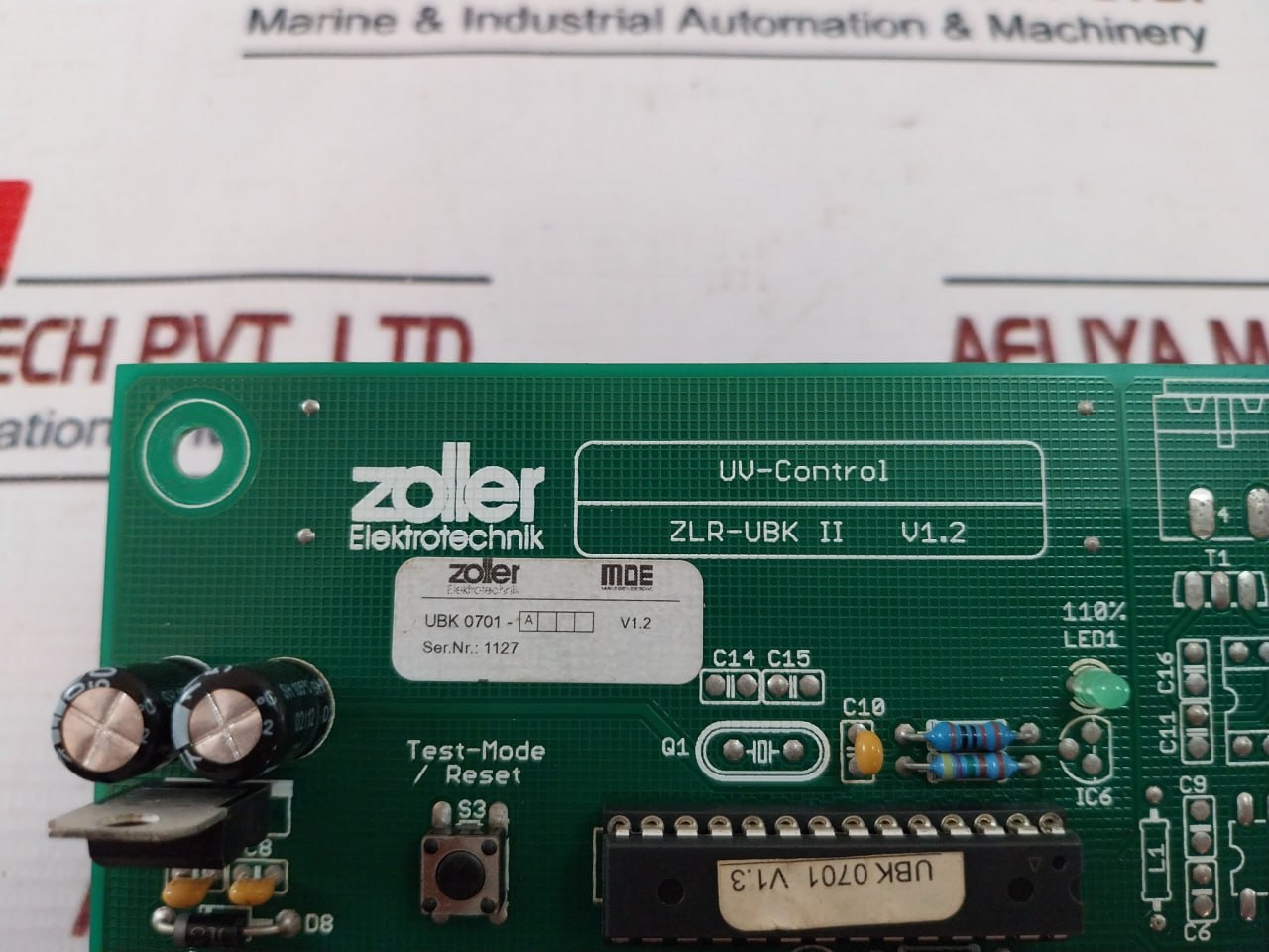 Zoller Elektrotechnik Zlr-ubk Ii V1.2 Uv-control Board - Image 8