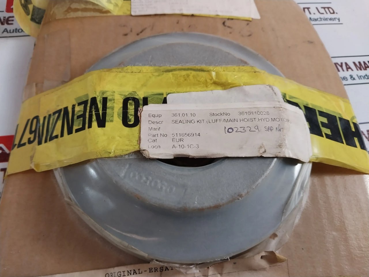 Liebherr A-6710 Motor Hoist Sealing Kit - Image 5