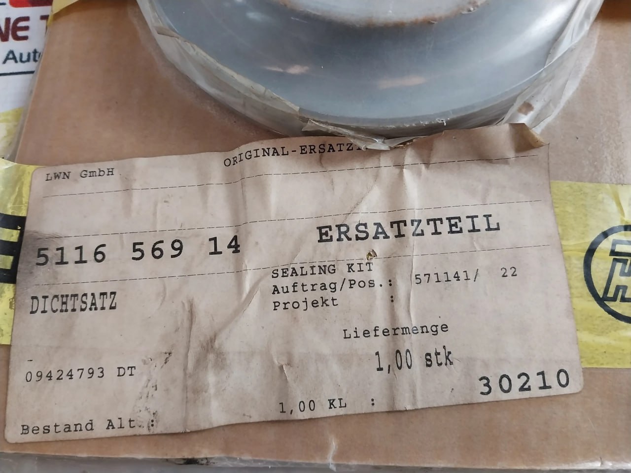 Liebherr A-6710 Motor Hoist Sealing Kit - Image 6