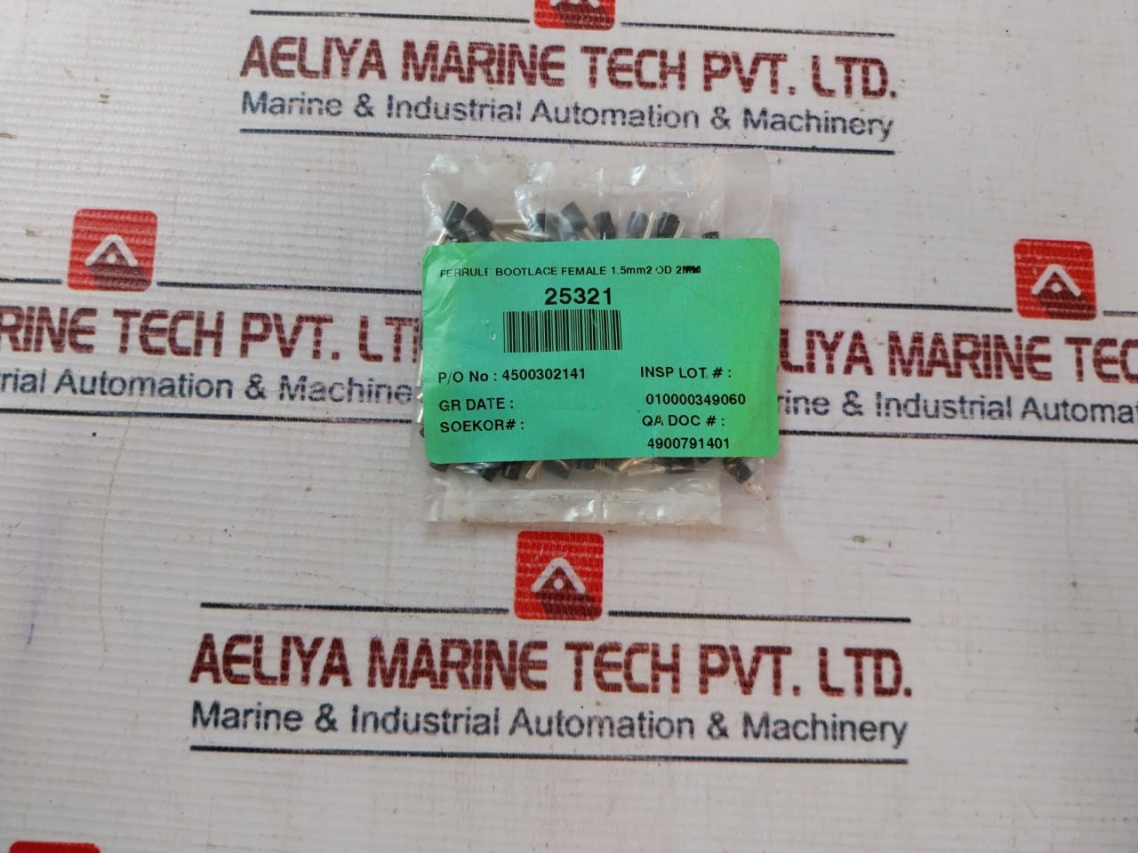 Phoenix Contact Ai 1,5-8 Bk Ferrule Bootlace Female 1.5mm2 Od 2mm - Image 4