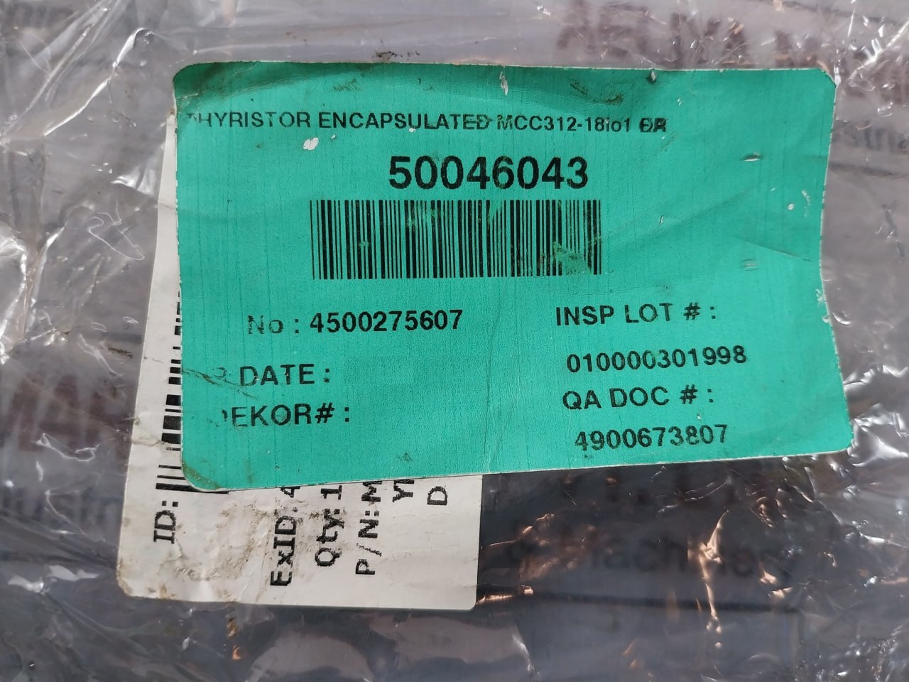 Ixys Mcc 312-18 Io1 Thyristor Encapsulate - Image 7