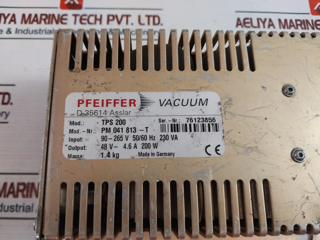 Pfeiffer Tps 200 Turbo Vacuum Pump Power Supply - Image 8