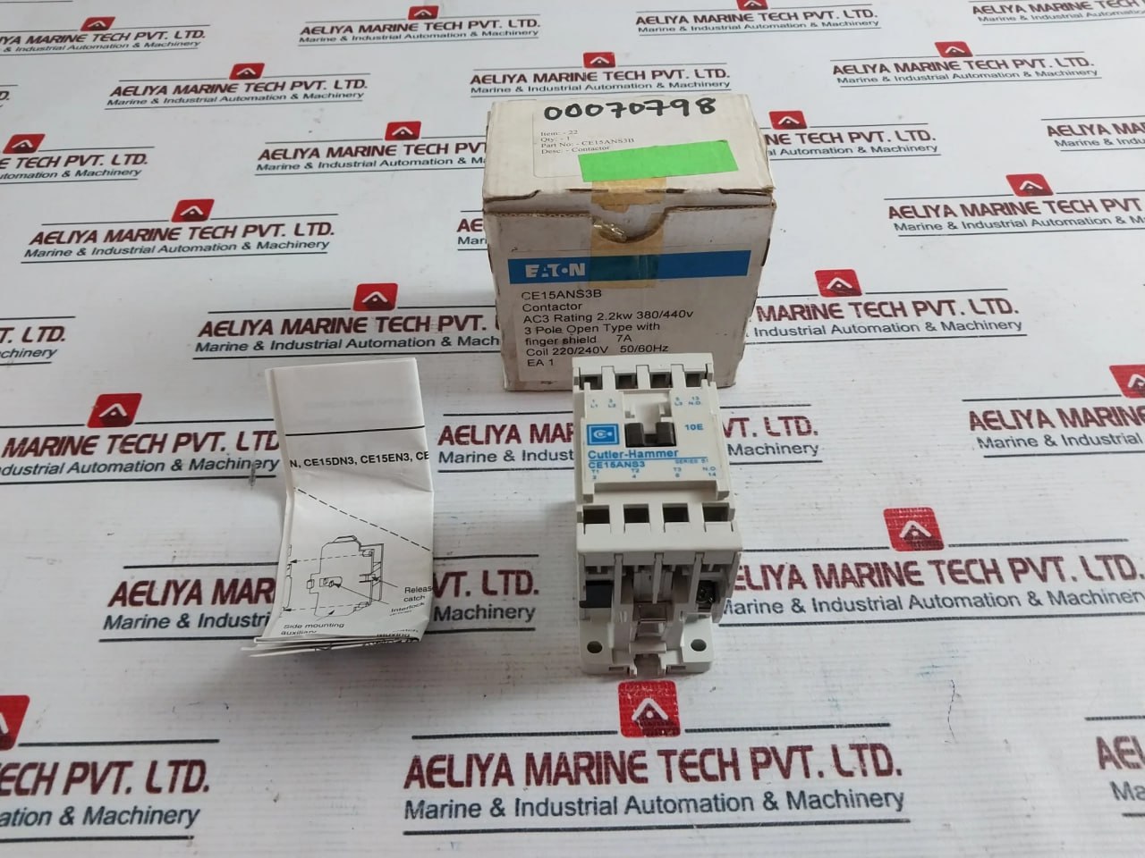Cutler-hammer Eaton Ce15ans3 A.c. Magnetic Contactor 690v