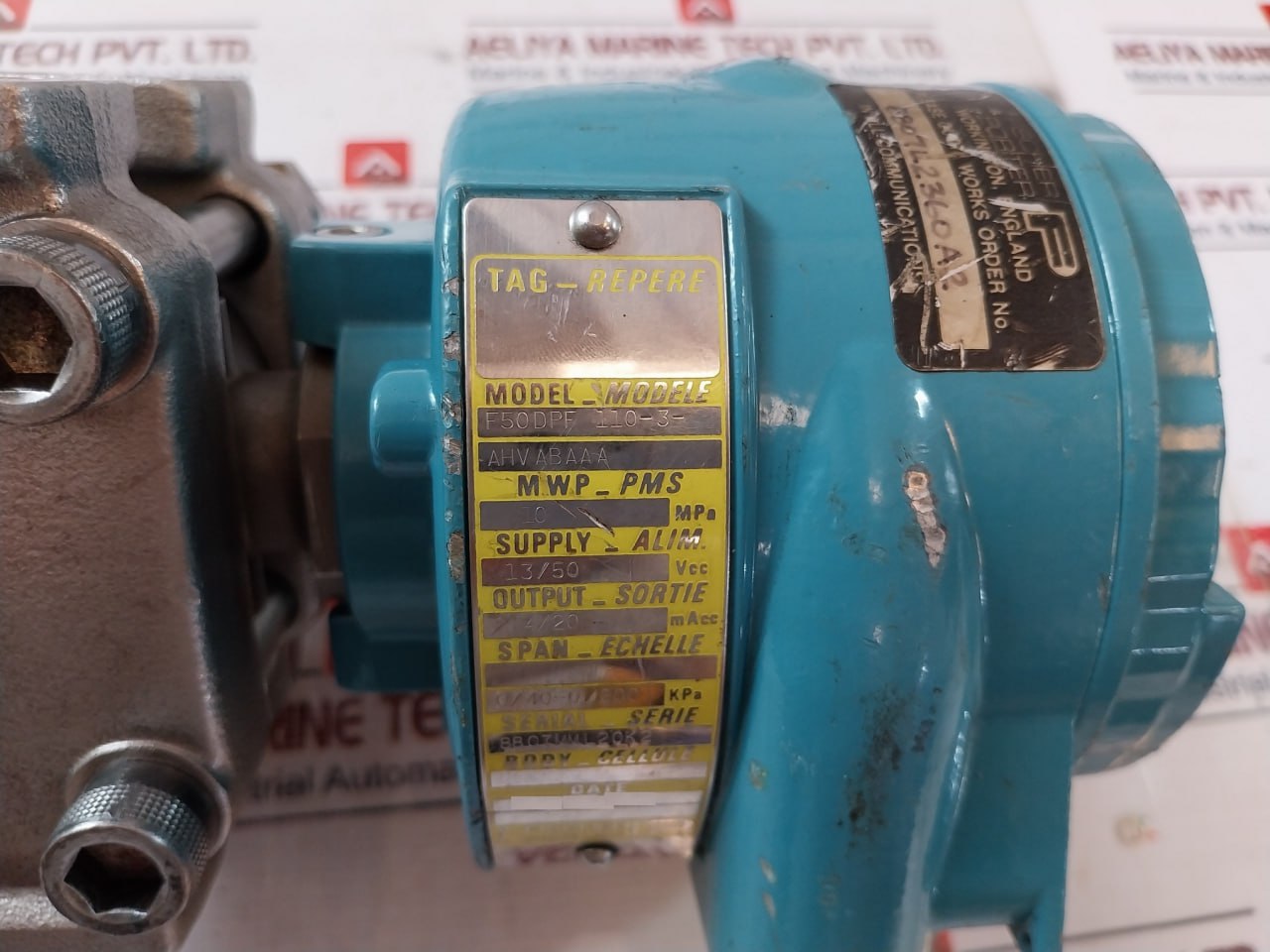 Fischer Porter F50dpf 110-3-ahvabaaa While Energised Tension - Image 10